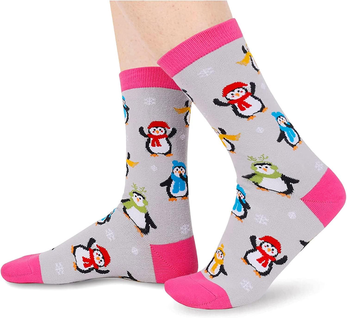 Cute Penguin Socks Novelty Funny Penguin Socks Women Penguin Gifts for Penguin Lover