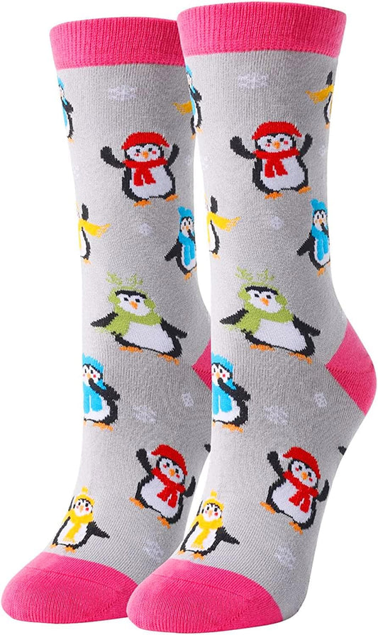 Cute Penguin Socks Novelty Funny Penguin Socks Women Penguin Gifts for Penguin Lover