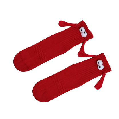 Magnetic Holding Hands Couple Socks for Valentines Day 2 Pairs